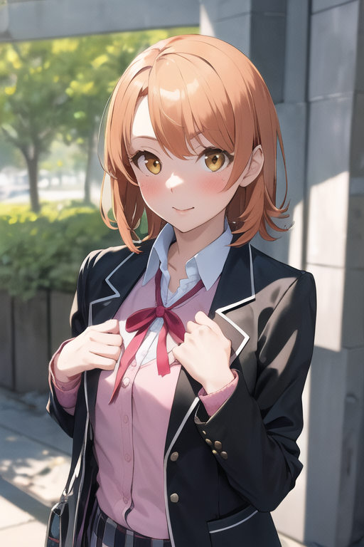 isshiki iroha (yahari ore no seishun lovecome wa machigatteiru.) drawn by  kashiiyou | Danbooru